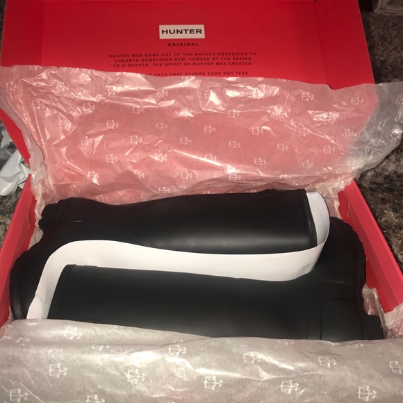 Hunter boots with boot socks - Picture 5 of 7